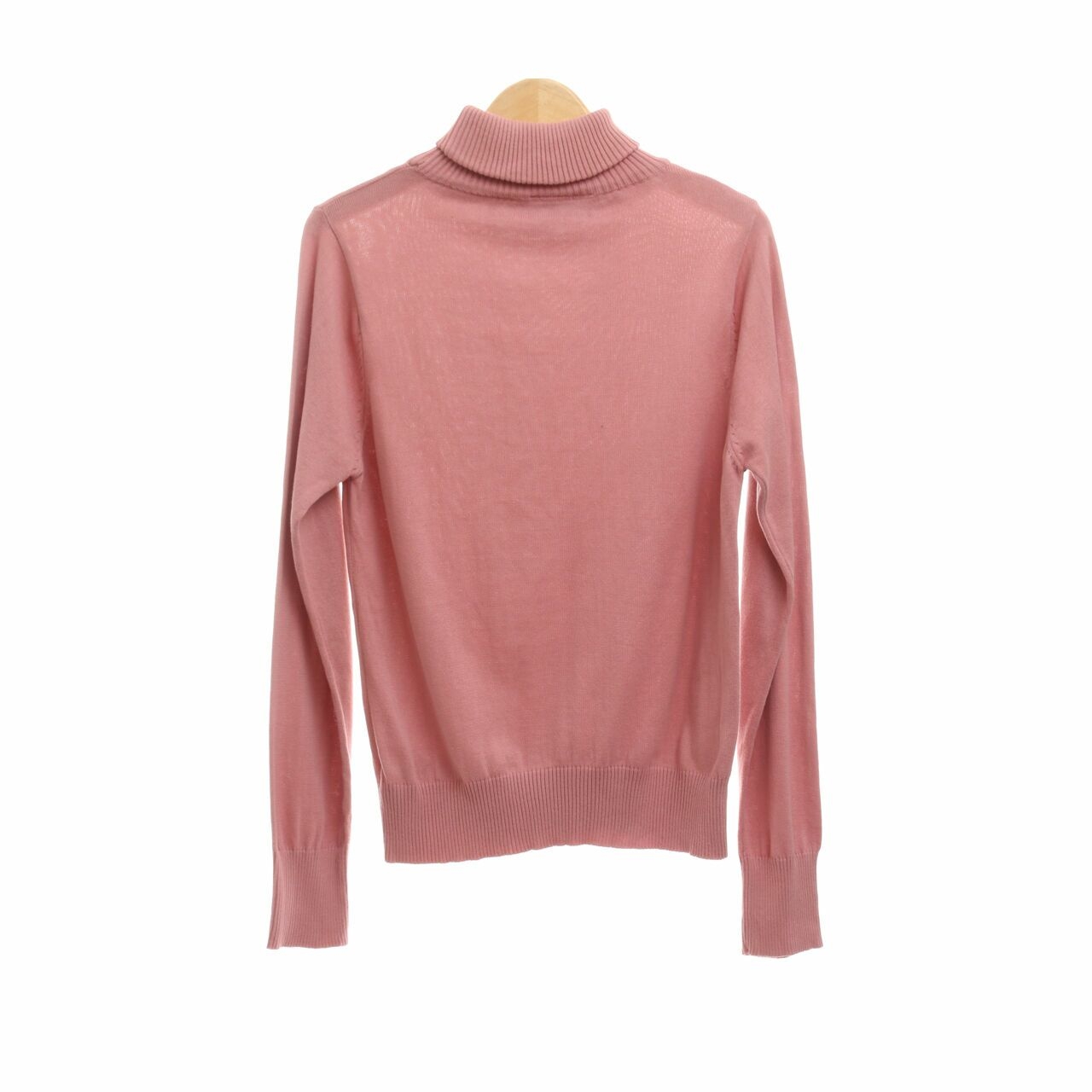 ATS The Label Pink Turtle Neck Sweater