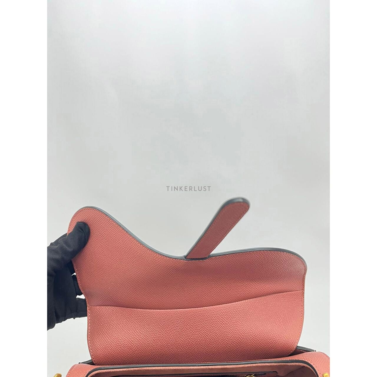 Christian Dior Saddle Medium Rust Grained GHW 2022 Shoulder Bag