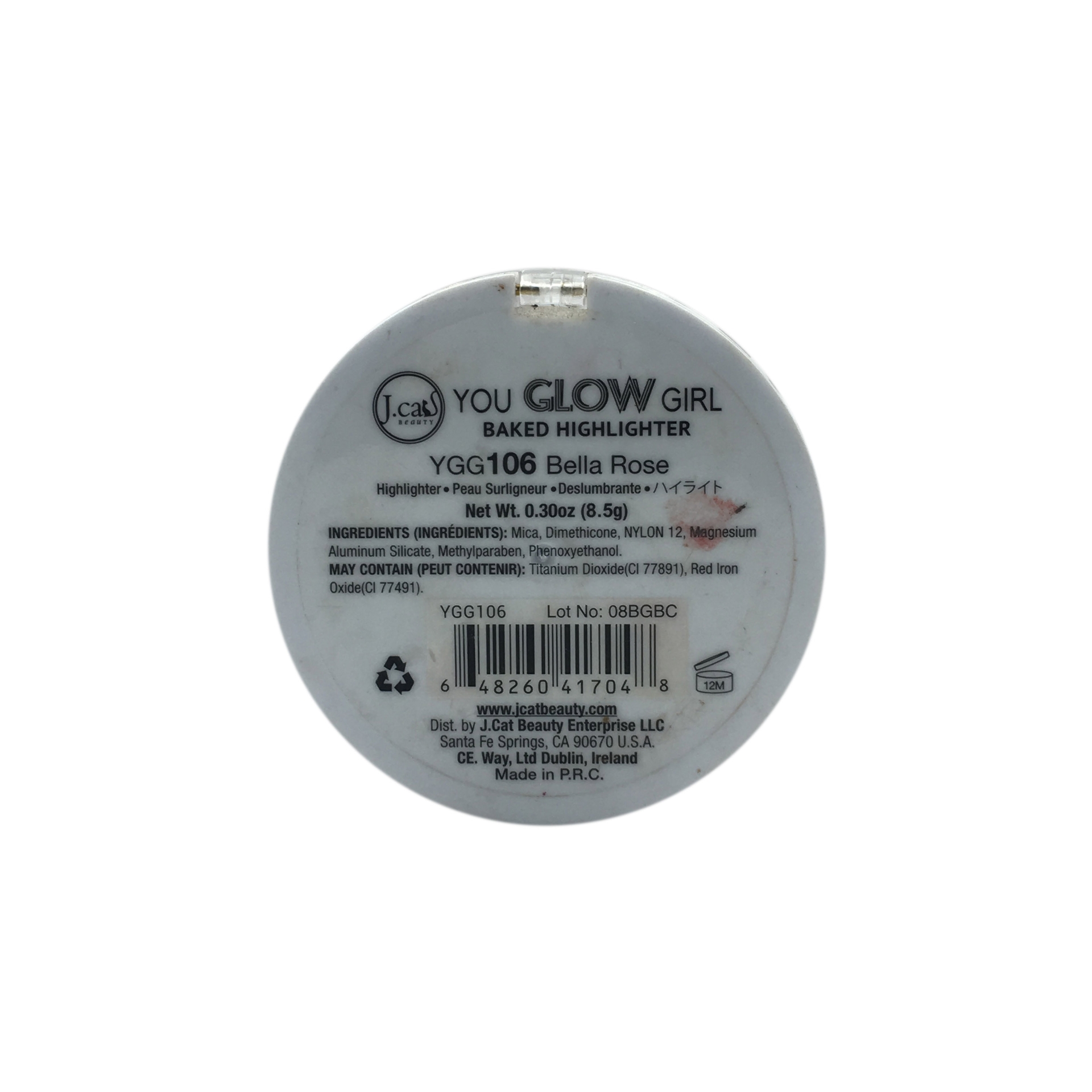 J.Cat Beauty You Glow Girl Baked Highlighter Faces