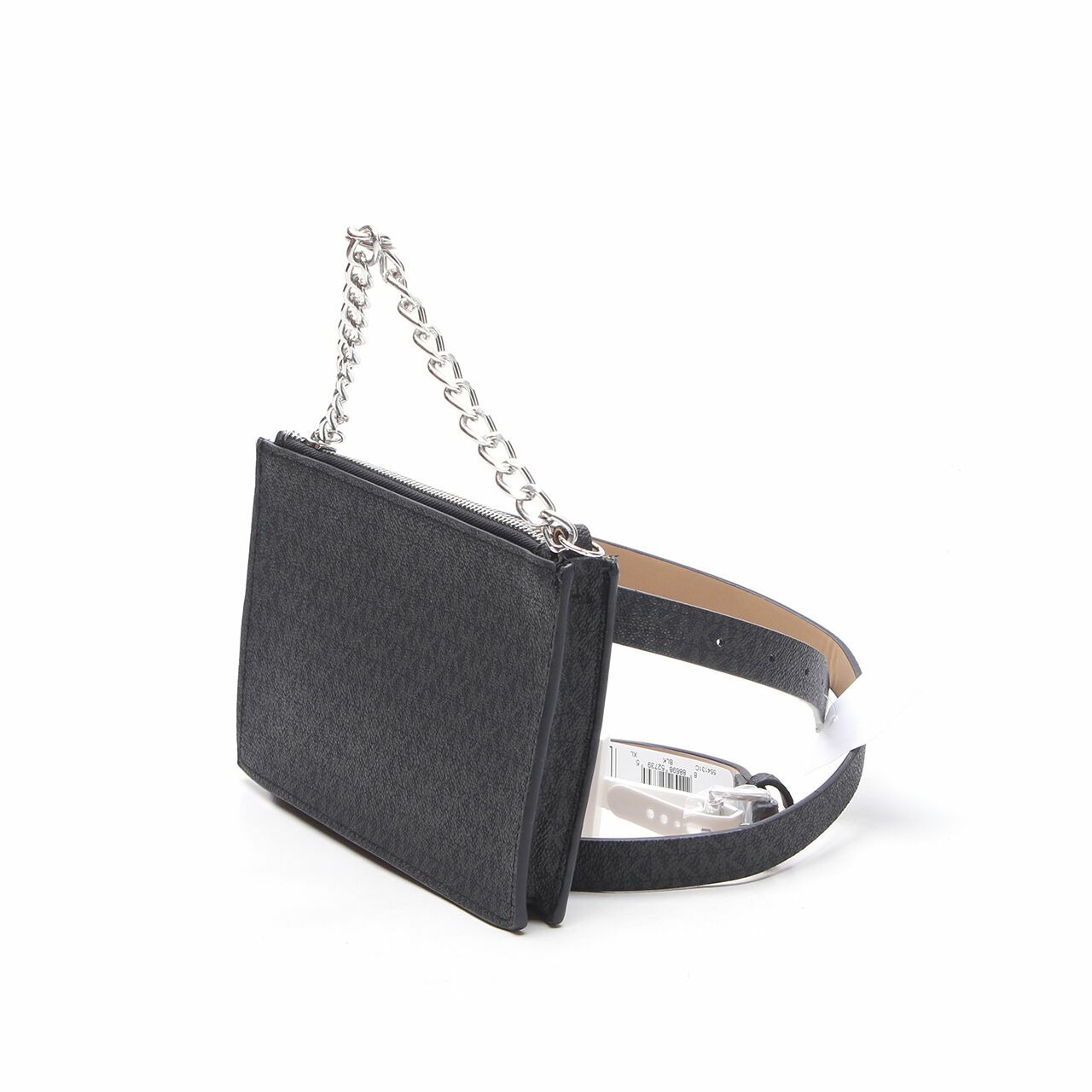 Michael Kors Black Chain Detail Belt Bag