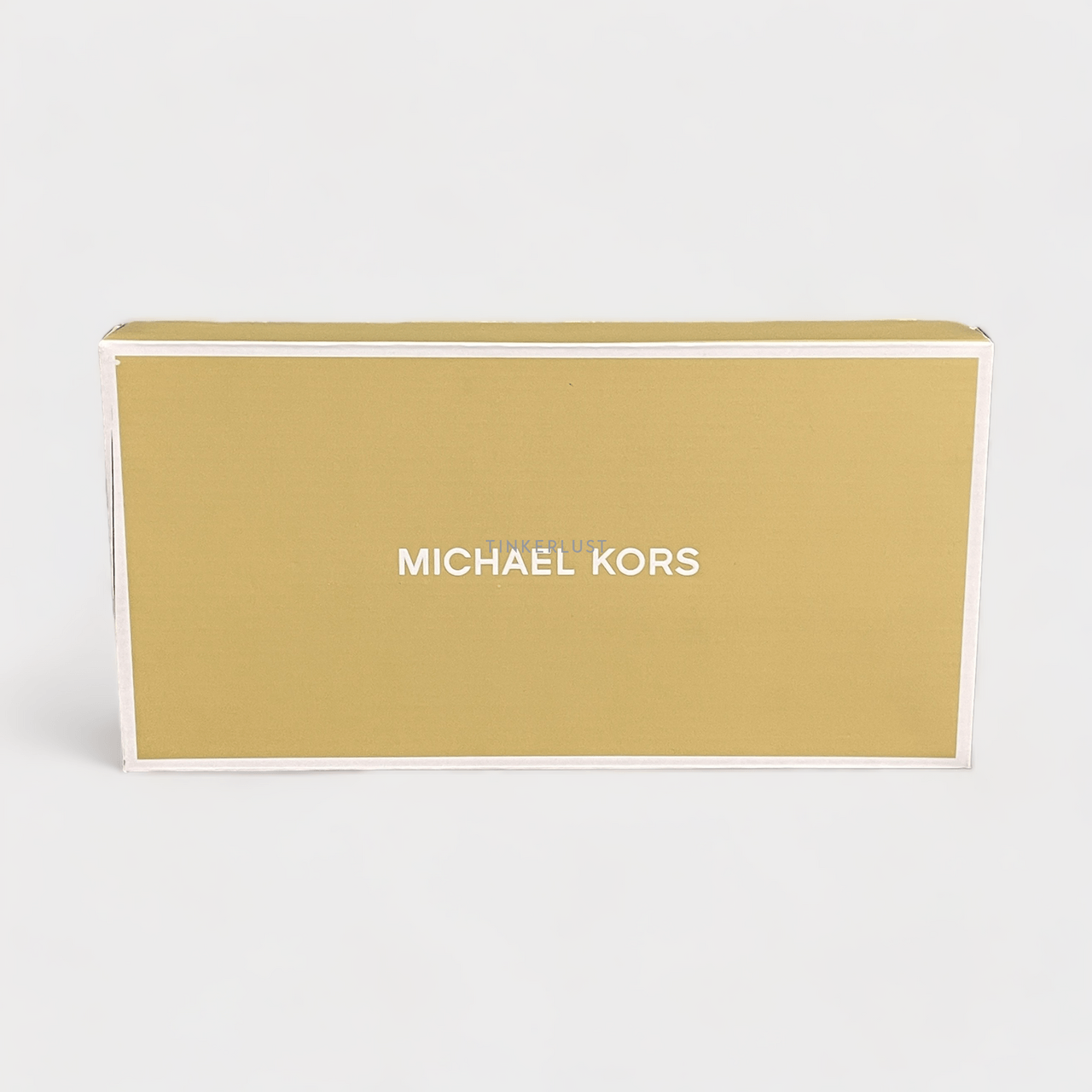 Michael Kors Fulton Signature Brown Studs Leather Flats
