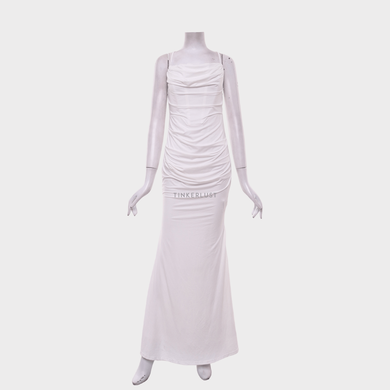 love-and-flair X KARLAJASMINA White Long Dress