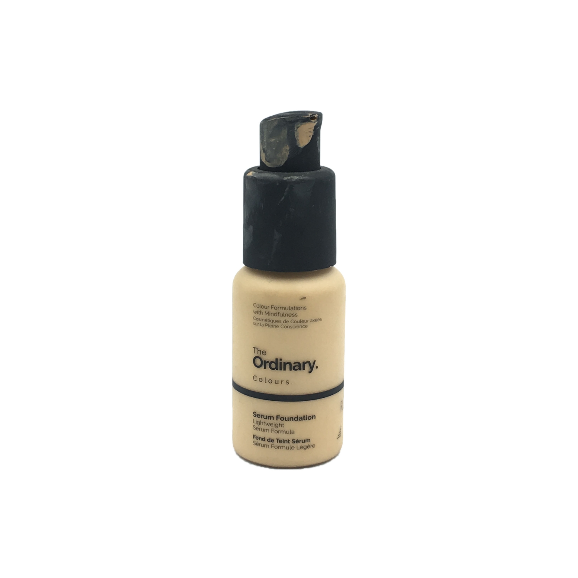 The Ordinary Colours Serum Foundation Shade 1.2 Y Light Yellow Undertones Faces