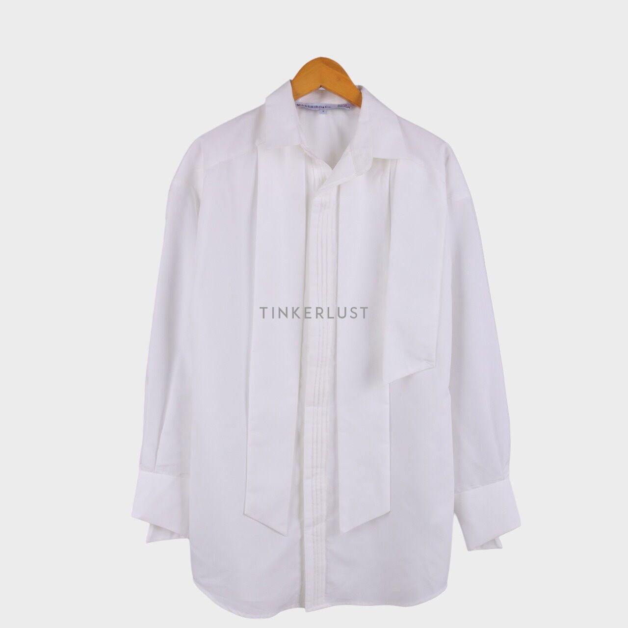 MASSHIRO&Co. X RAMA DAUHAN White Tunic Shirt