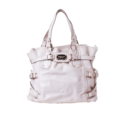 Michael Kors Cream White Leather Shoulder Bag