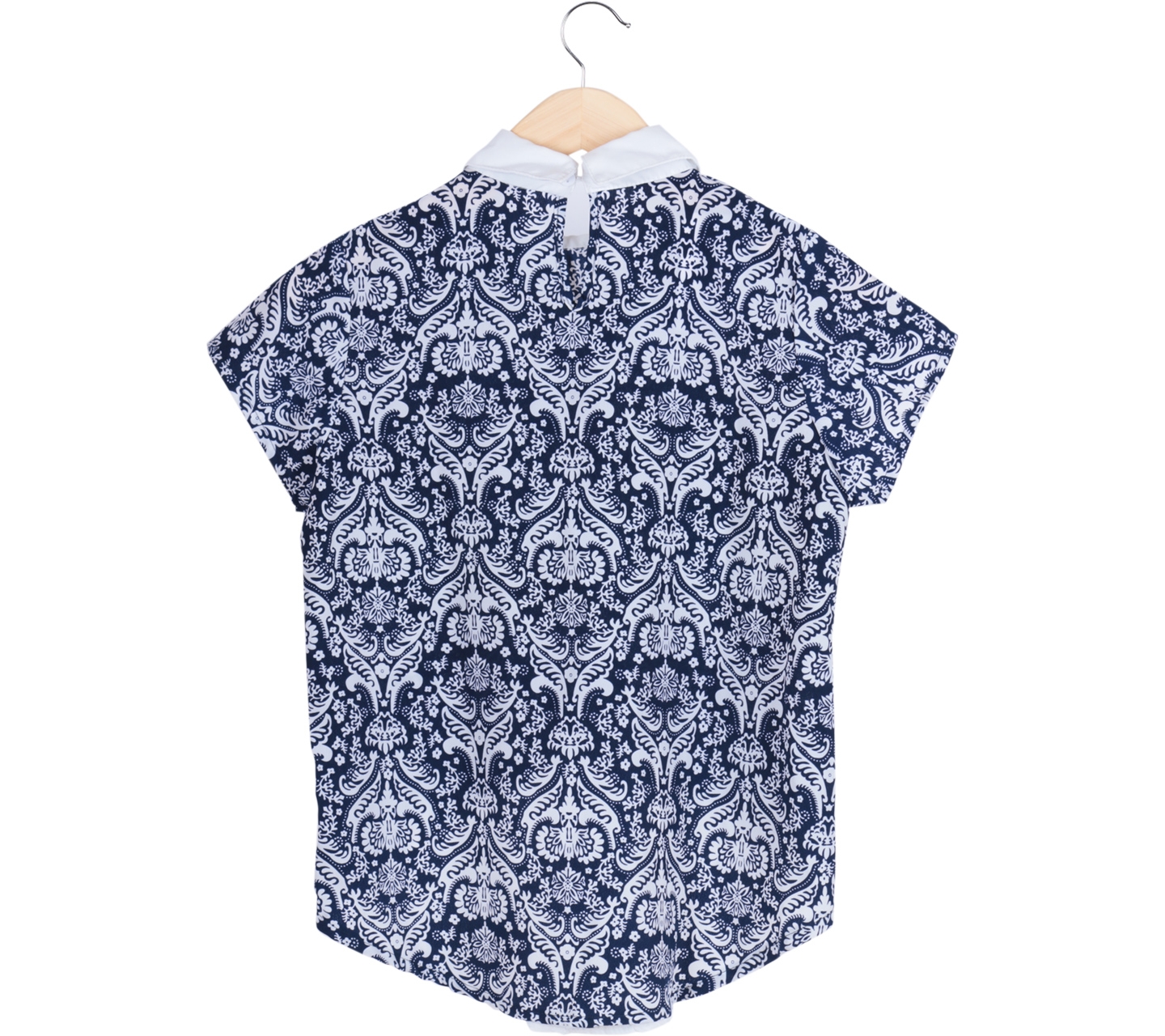  Blue And White Combi Shirt