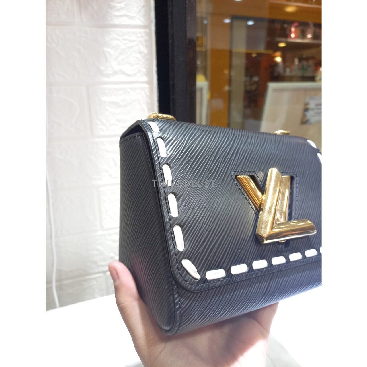 Louis Vuitton Twist PM Epi Wild at Heart Black GHW Chip 2022 Shoulder Bag