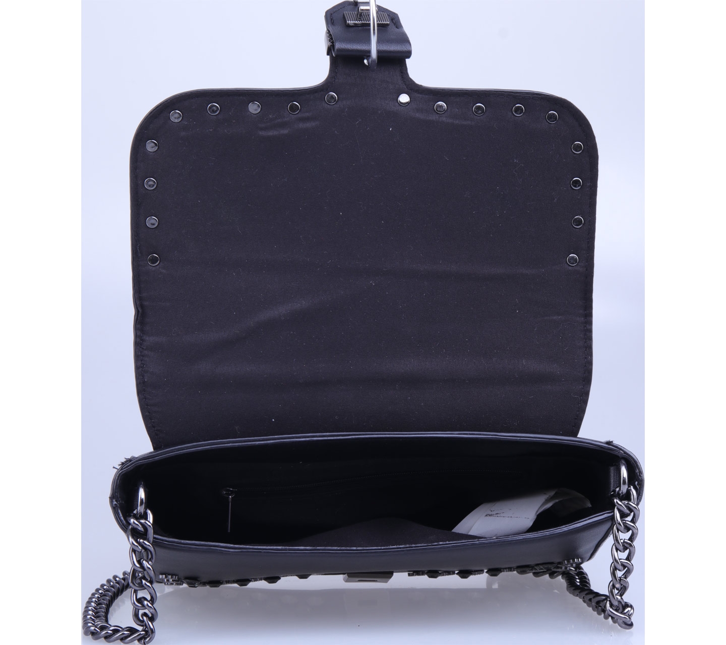 Stradivarius Black Squin Sling Bag