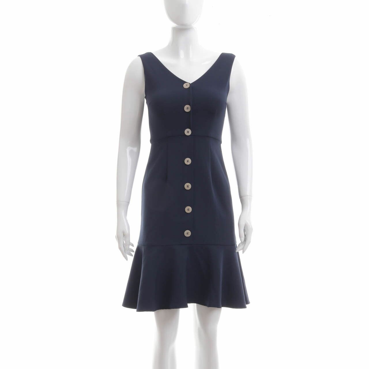 fayth Navy Mini Dress