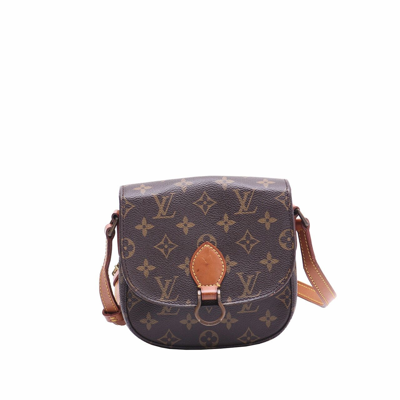 Louis Vuitton Brown Monogram Canvas Mini Sling Bag