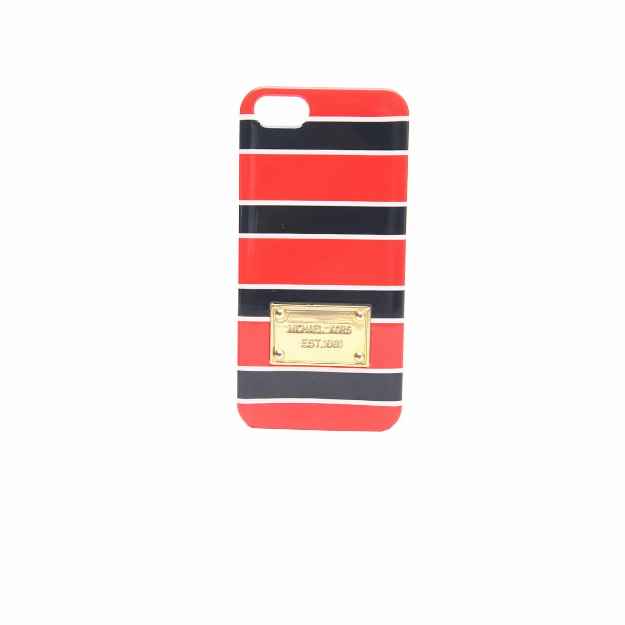 Michael Kors Black & Red  Stripes Case Iphone 5  Phone Case