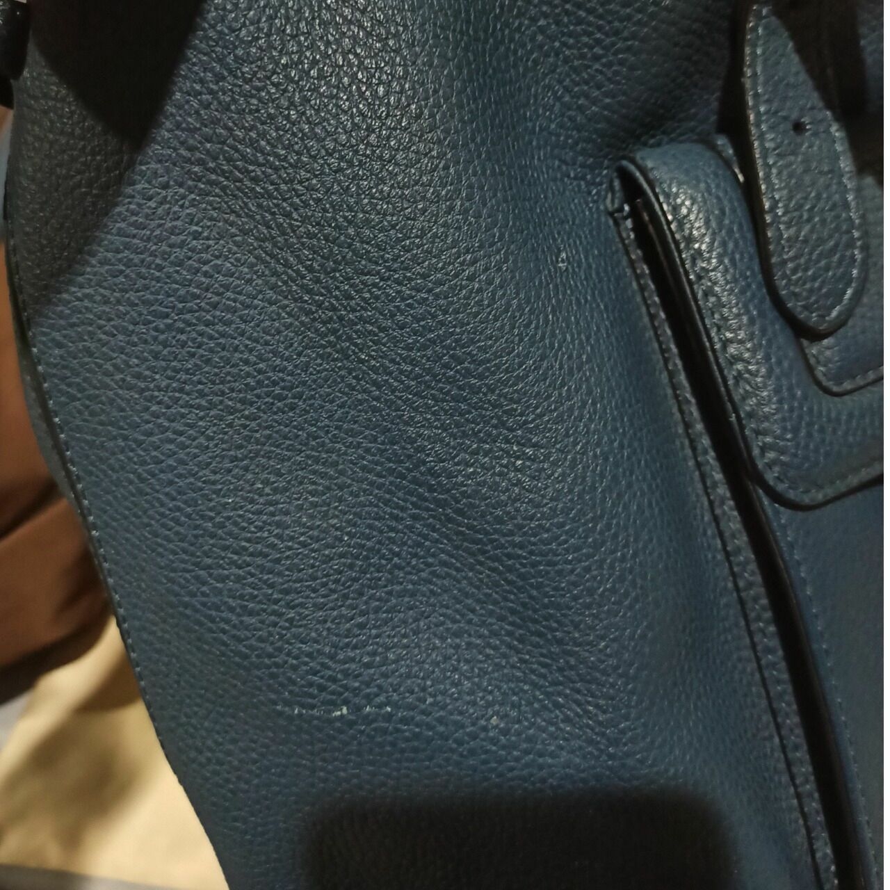 Braun Buffel Blue Handbag