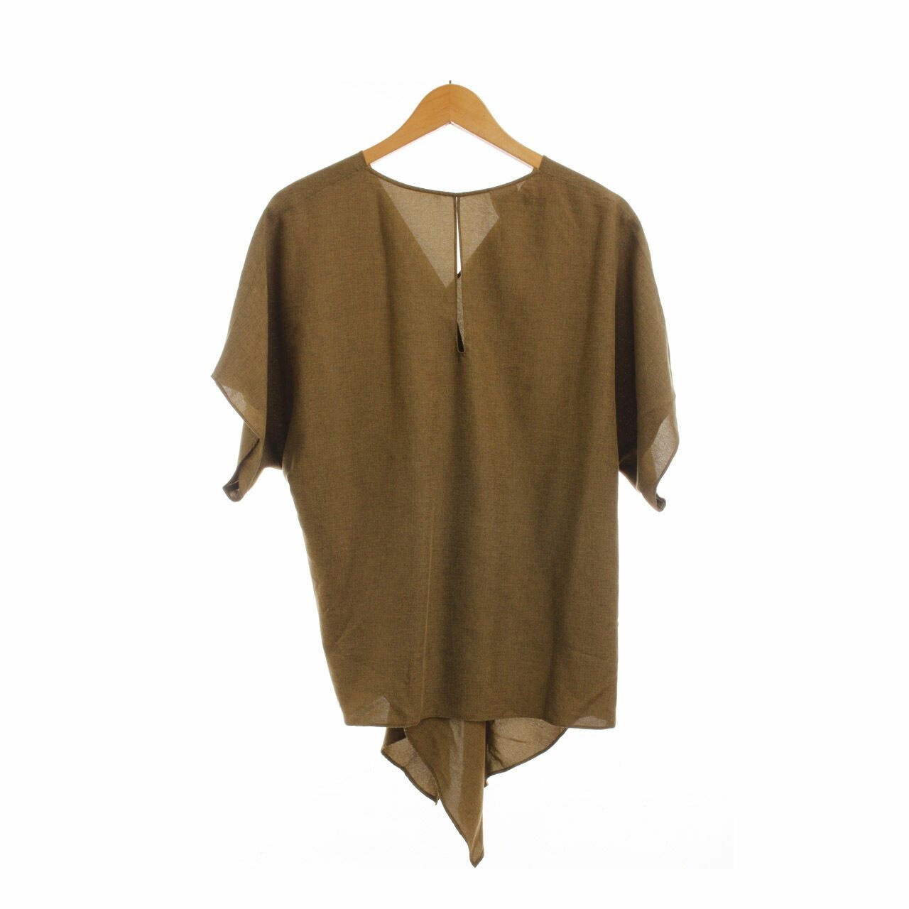 Clemence Green Blouse