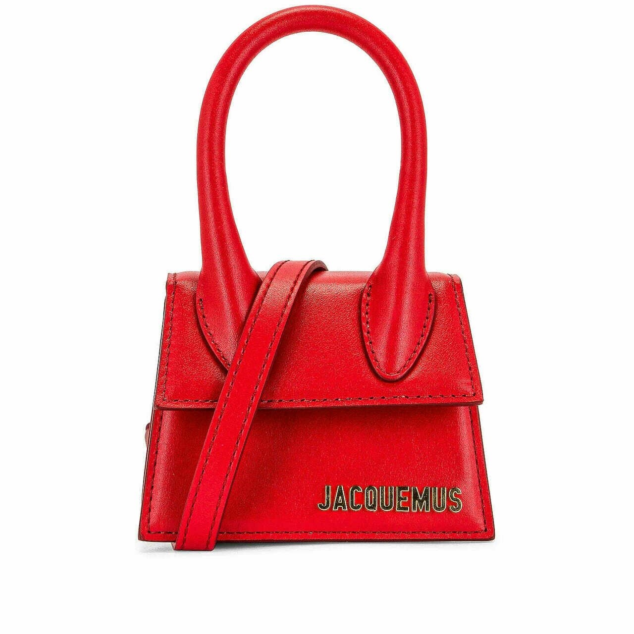 JACQUEMUS Red Shoulder Bag