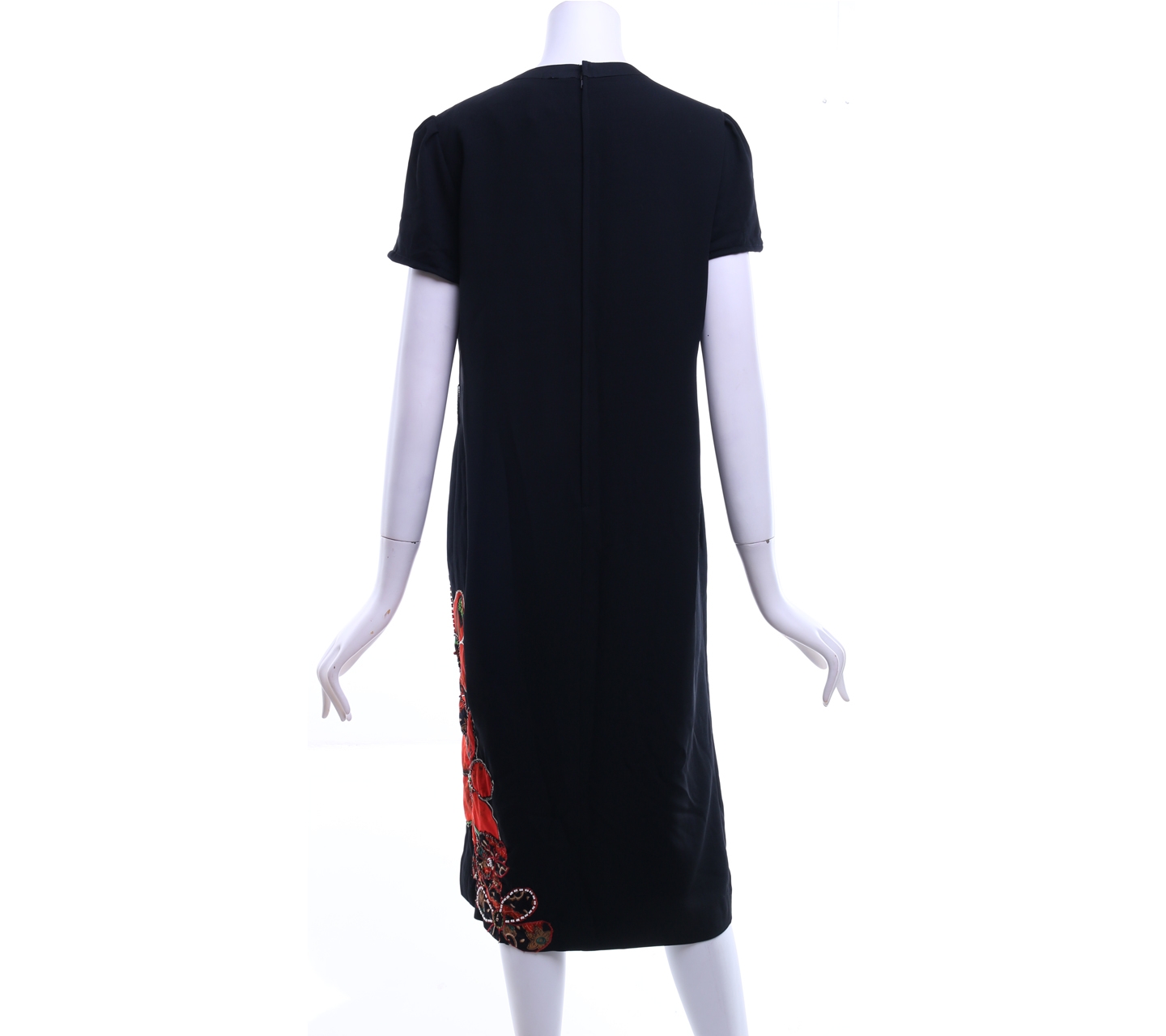 Alun Alun Black Midi Dress