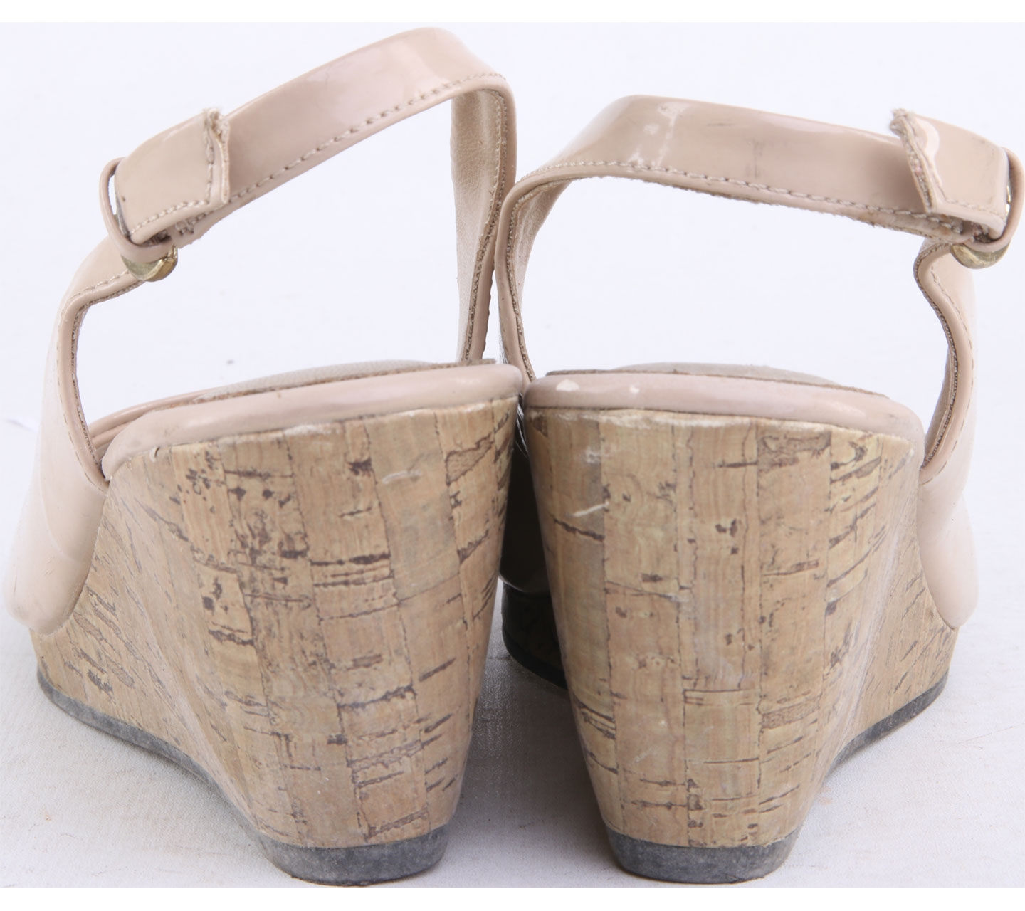 Comfort Plus By Predictions Beige Seagul Moutte Wedges