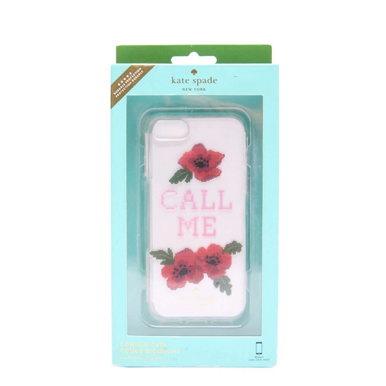 Kate Spade Clear Needlepoint Call Me Iphone 7 Phone Case