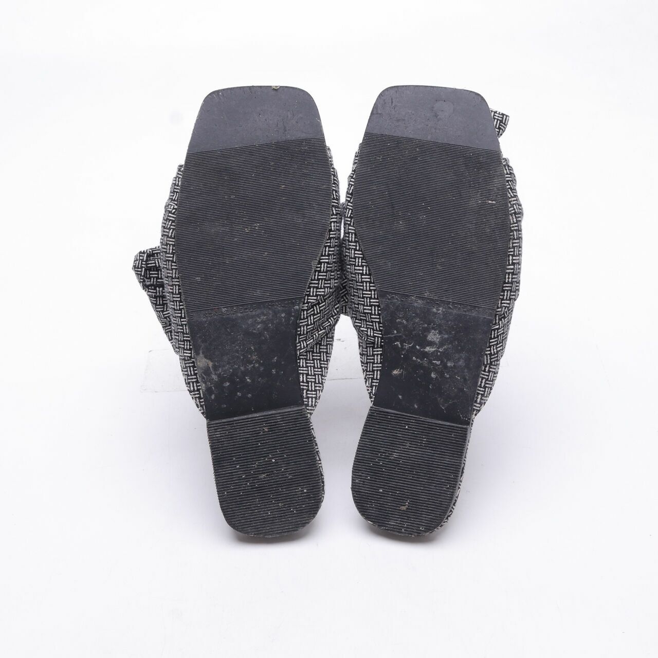 Dan Liem Black & White Mules  Sandals