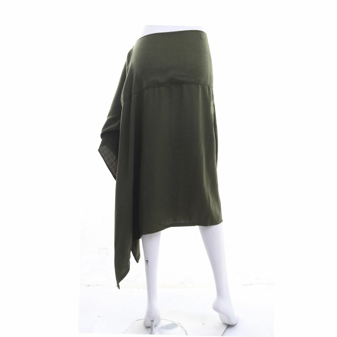 Ralyka Green Midi Skirt