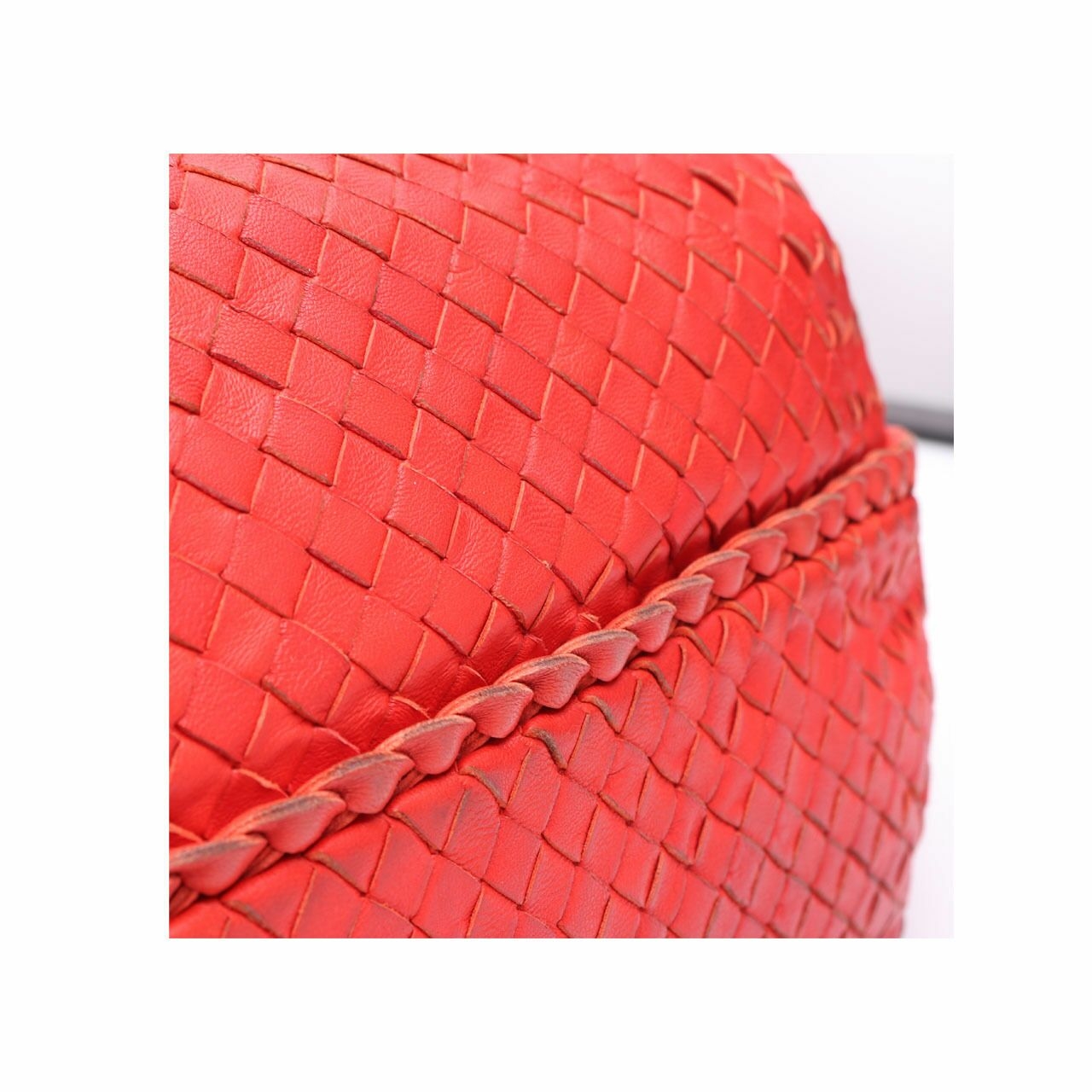 Bottega Veneta Red Shoulder Bag