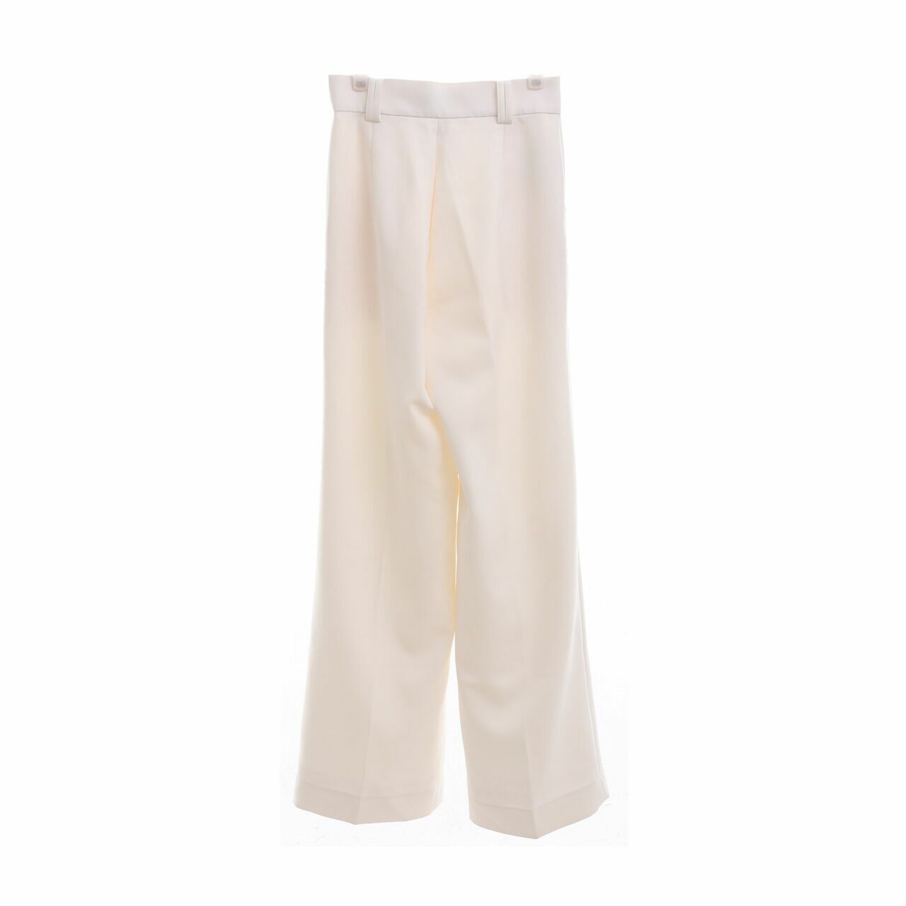 Day and Night Off White High Waist Long Pants
