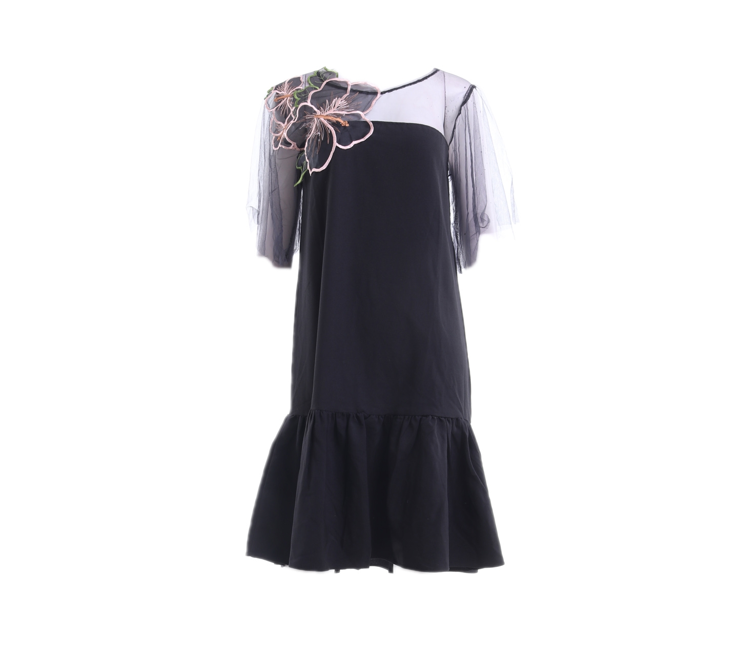 Marie & Frisco Black Sheer Mini Dress