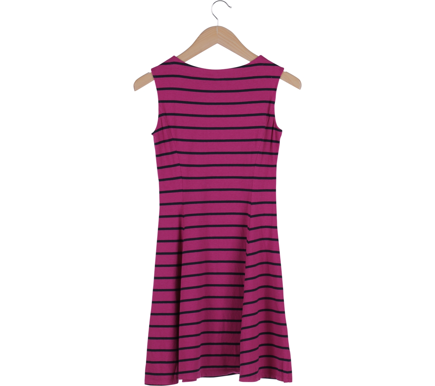 UNIQLO Pink Stripes Sleeveless Mini Dress