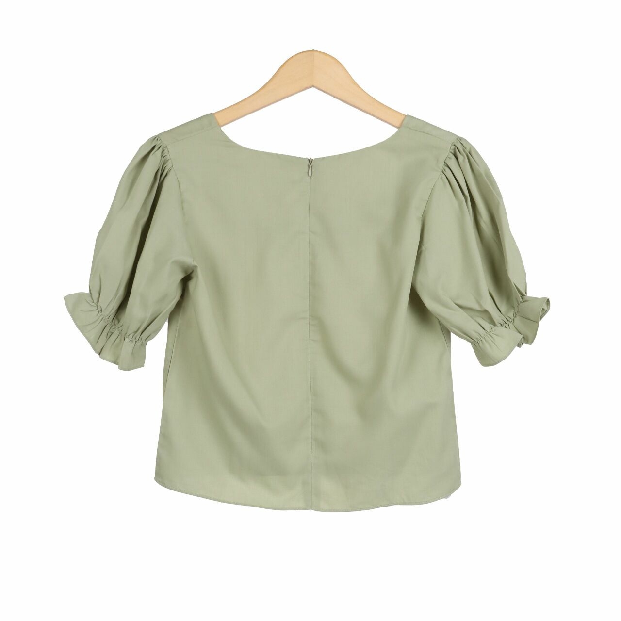 Her Vogue Green Blouse