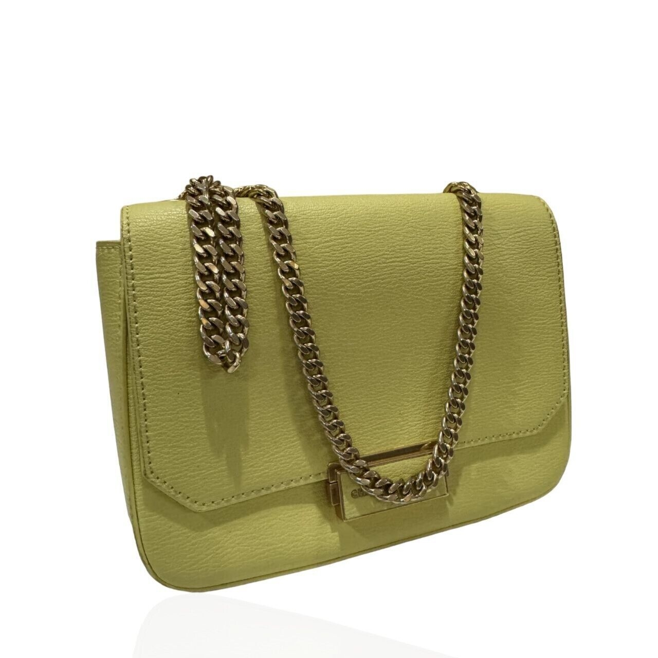 Charles & Keith Chain Strap Shoulder Bag - Butter