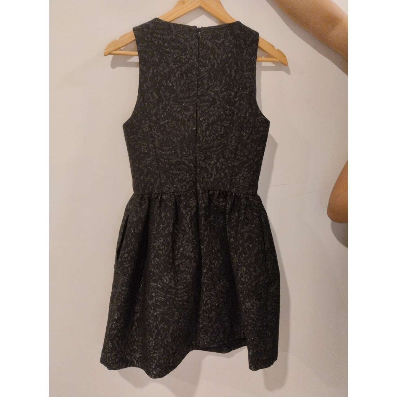 Armani Exchange Black Midi Dress