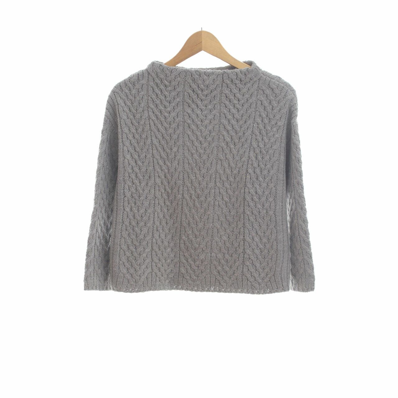 Zara Grey Knit Sweater