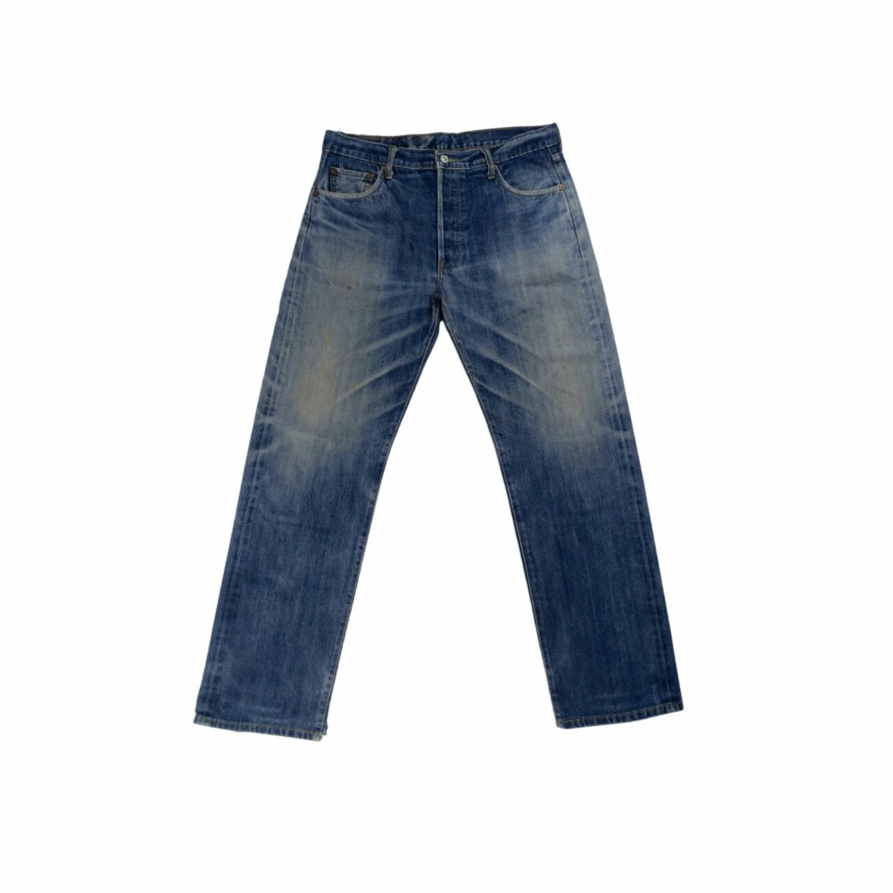 Levi's Blue Denim 501 Long Pants