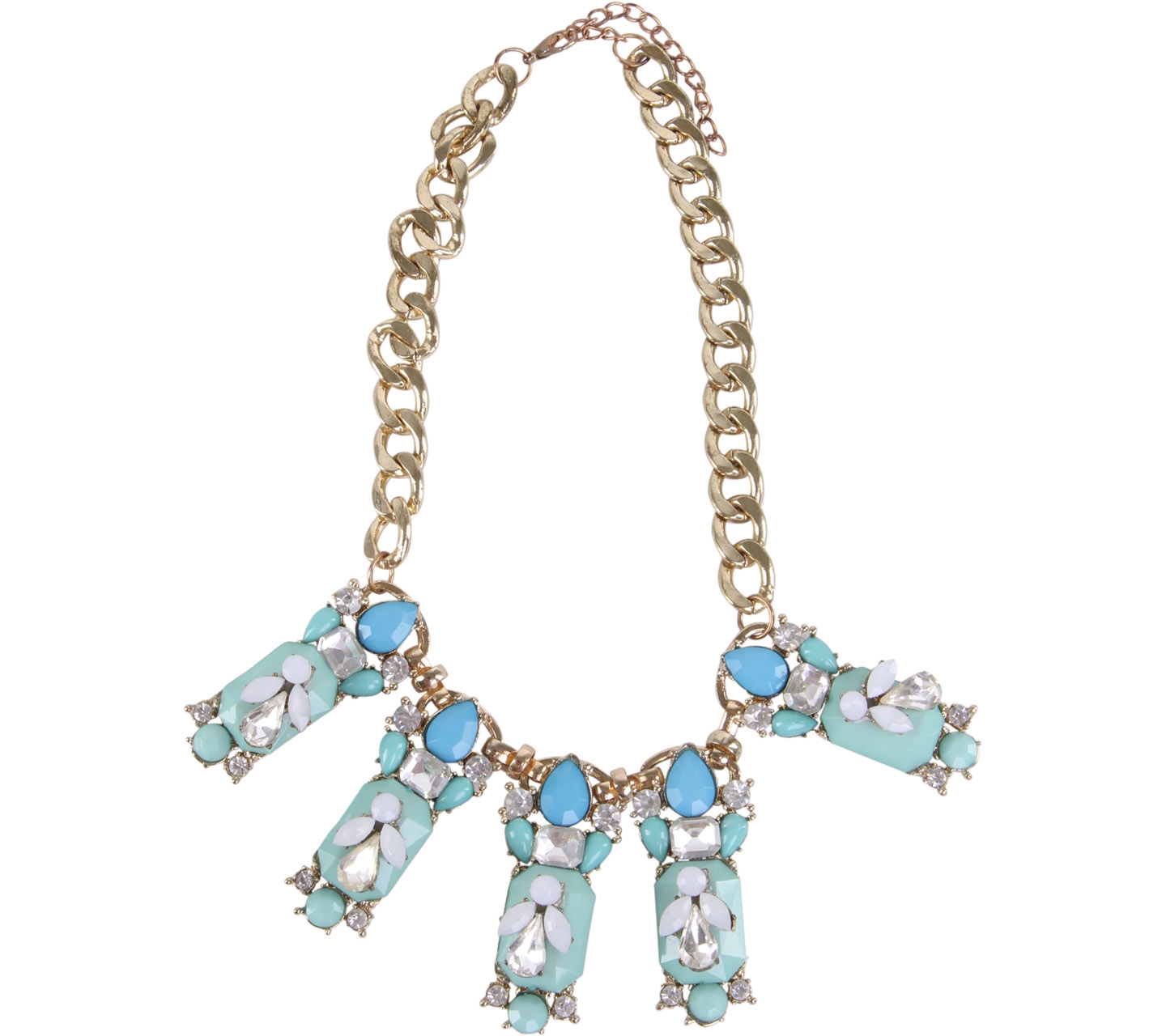 Private Collection Green & Blue Necklace Jewellery
