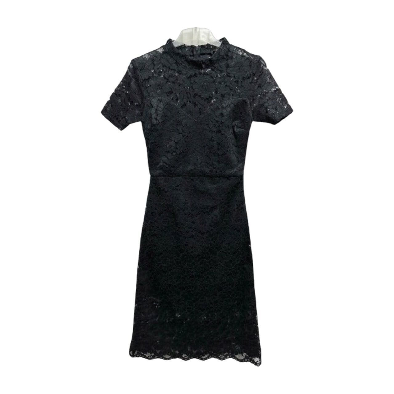 Next Black Lace Midi Dress