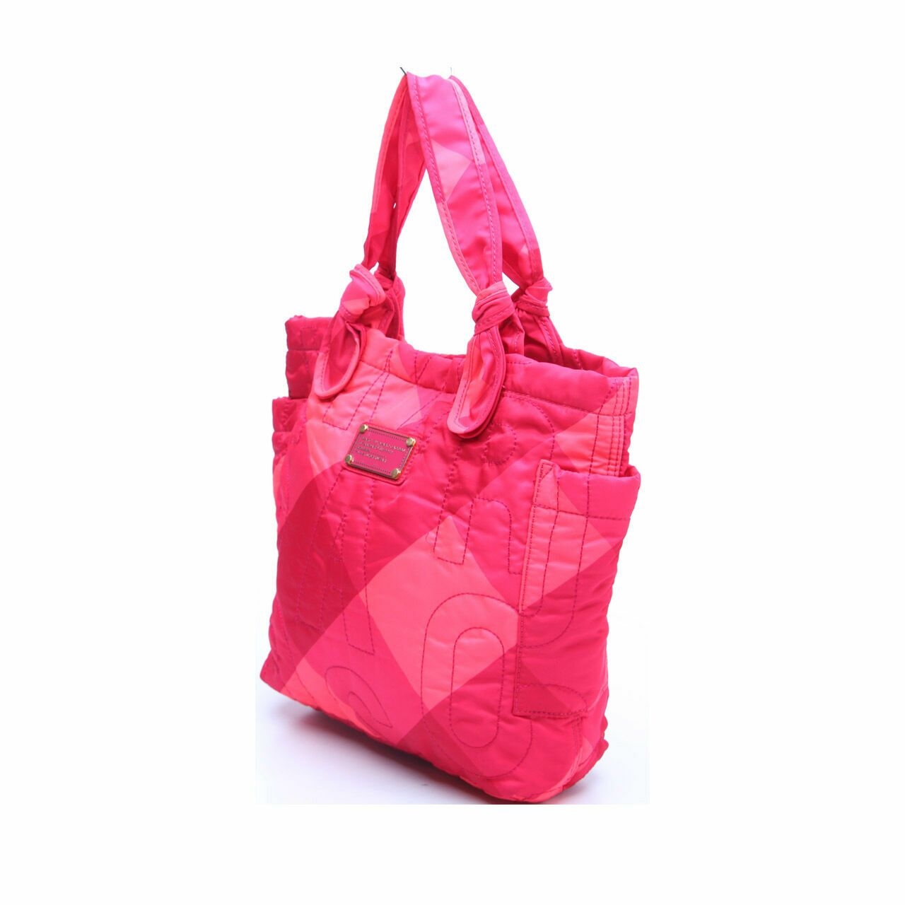 Marc By Marc Jacobs Poppy Pink Nylon Medium  Tote Bag