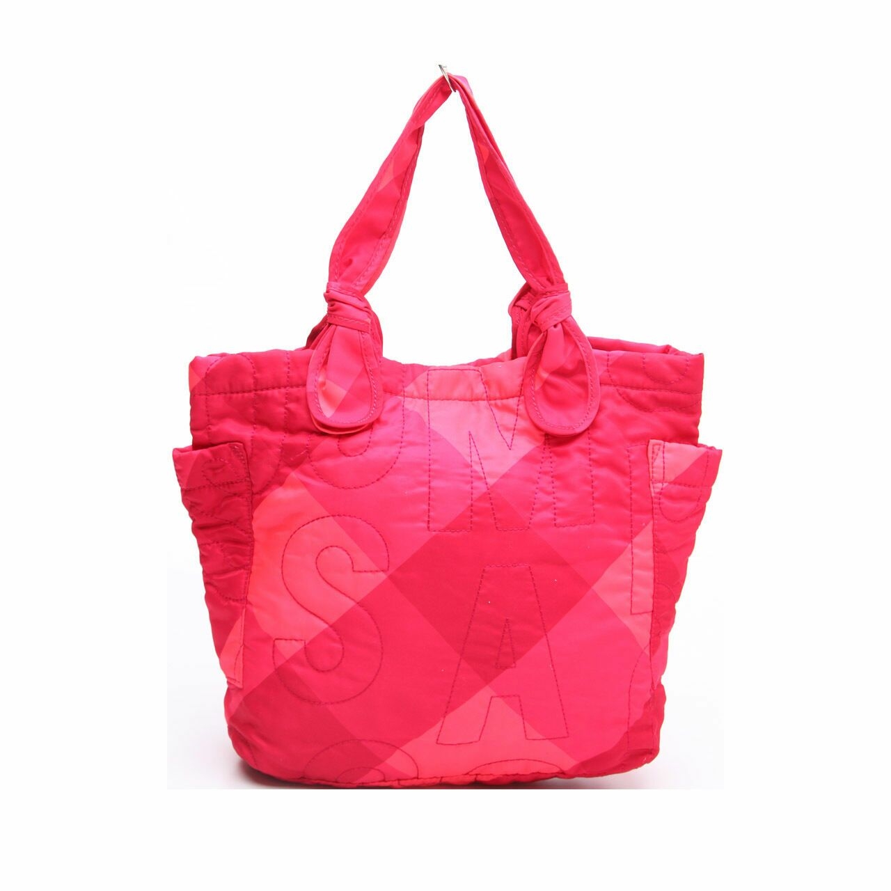 Marc By Marc Jacobs Poppy Pink Nylon Medium  Tote Bag