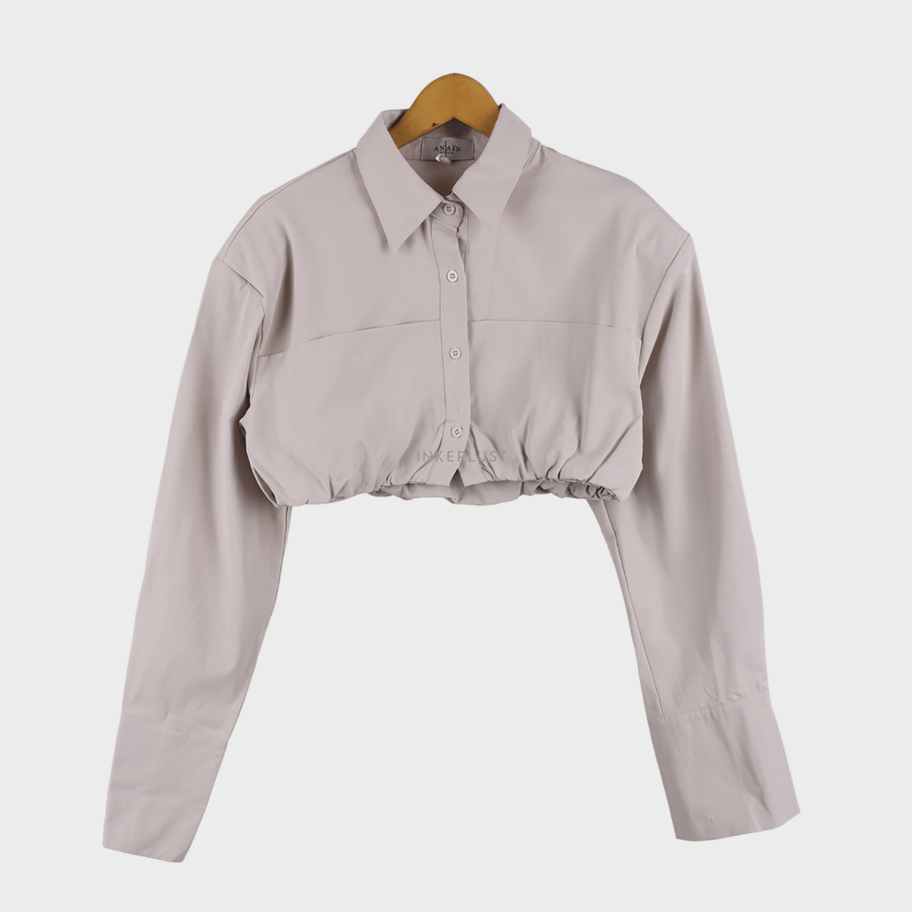 ANAIN Light Beige Cropped Shirt