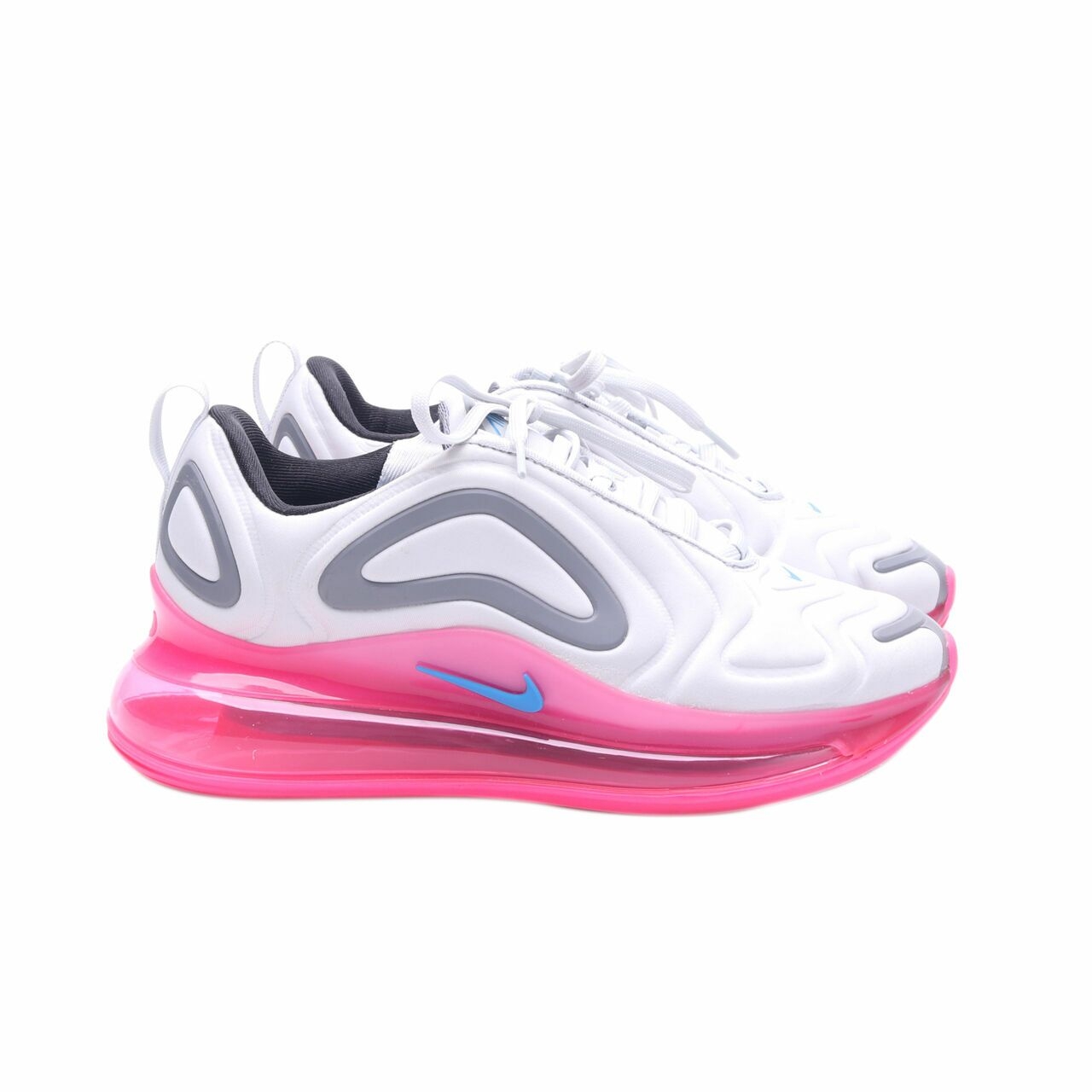 Nike Air Max 720 GS Pure Platinum Photo Blue Pink Sneakers