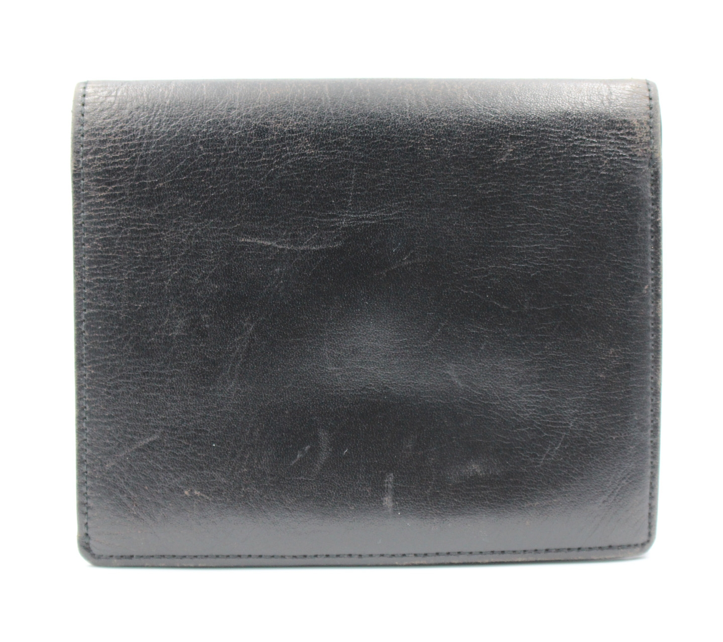Jean Paul Gaultier Black Leather Wallet