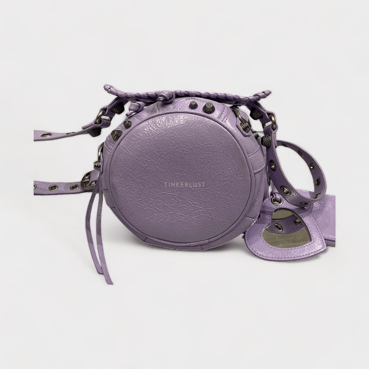 Balenciaga Le Cagole XS Lilac SHW Shoulder Bag