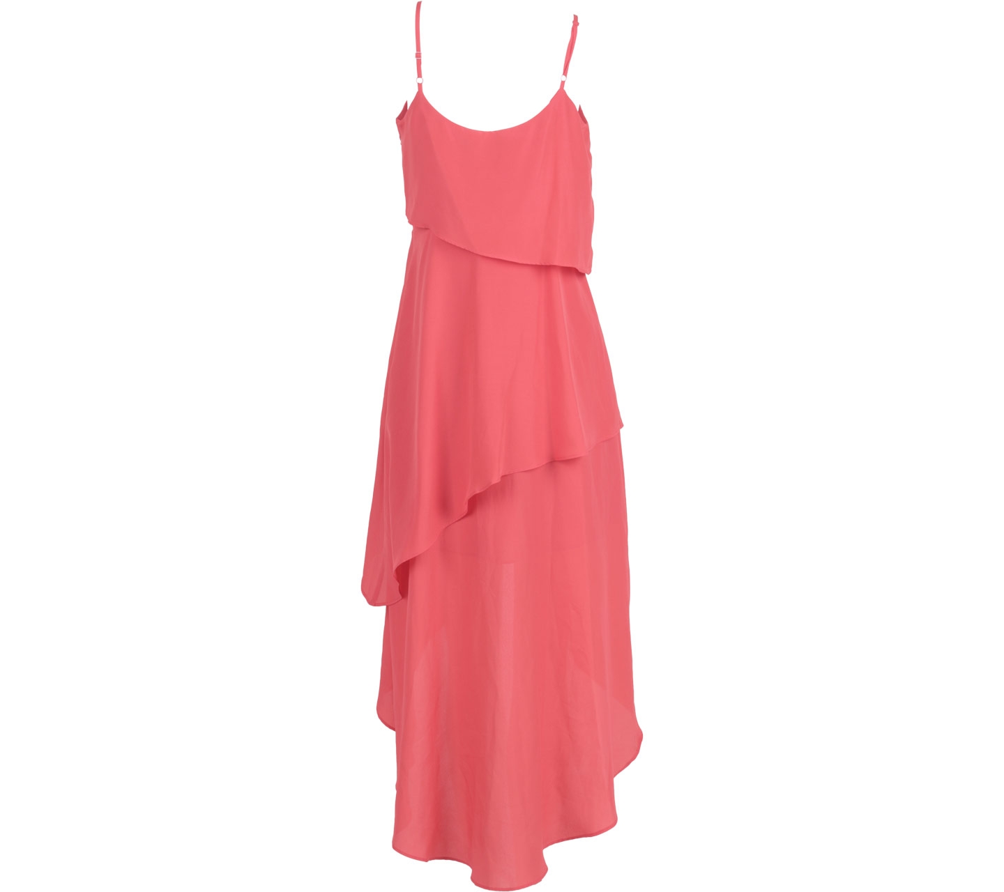 BCBG Pink Sleveless Midi Dress