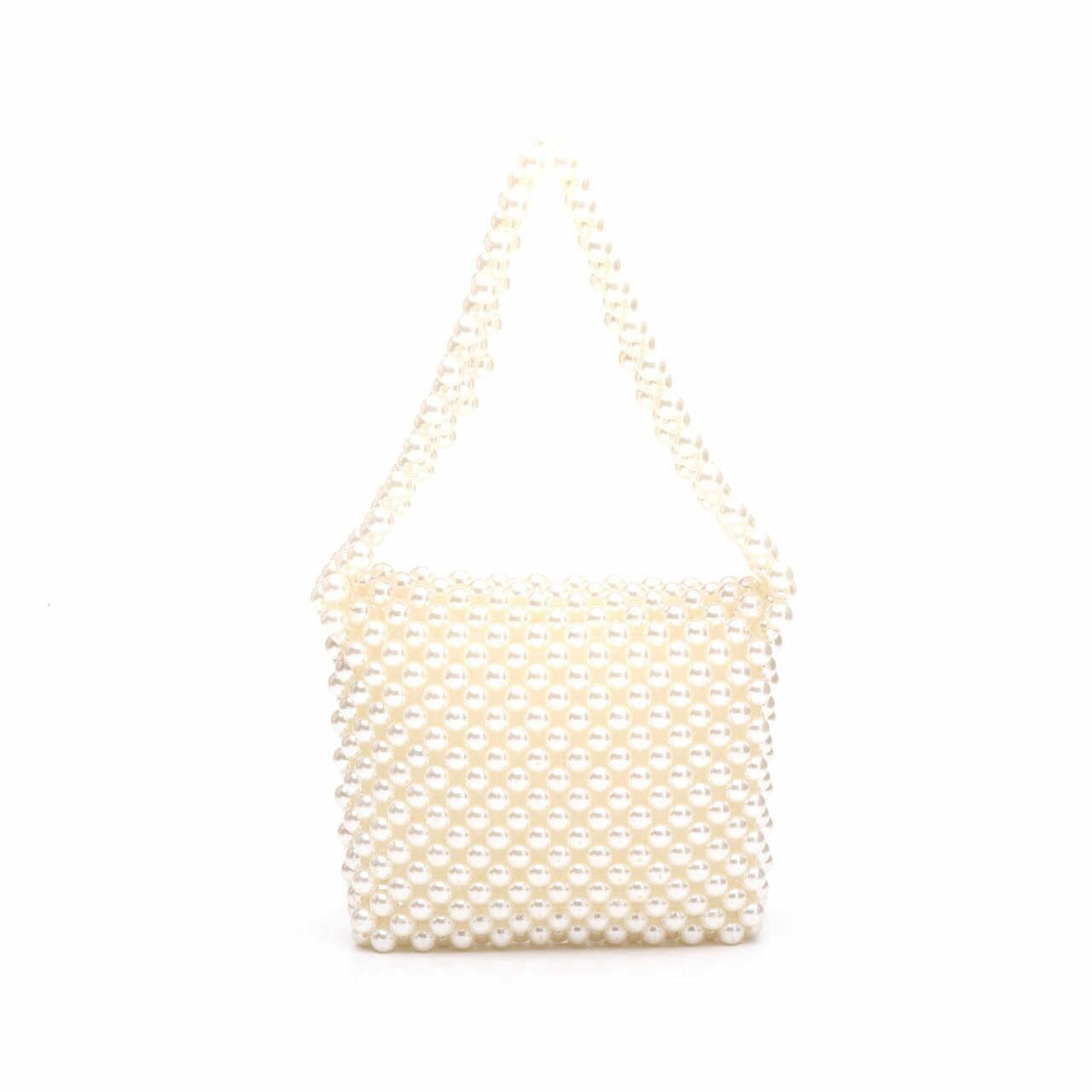 Private Collection Off White Pearl Shoulder Bag	