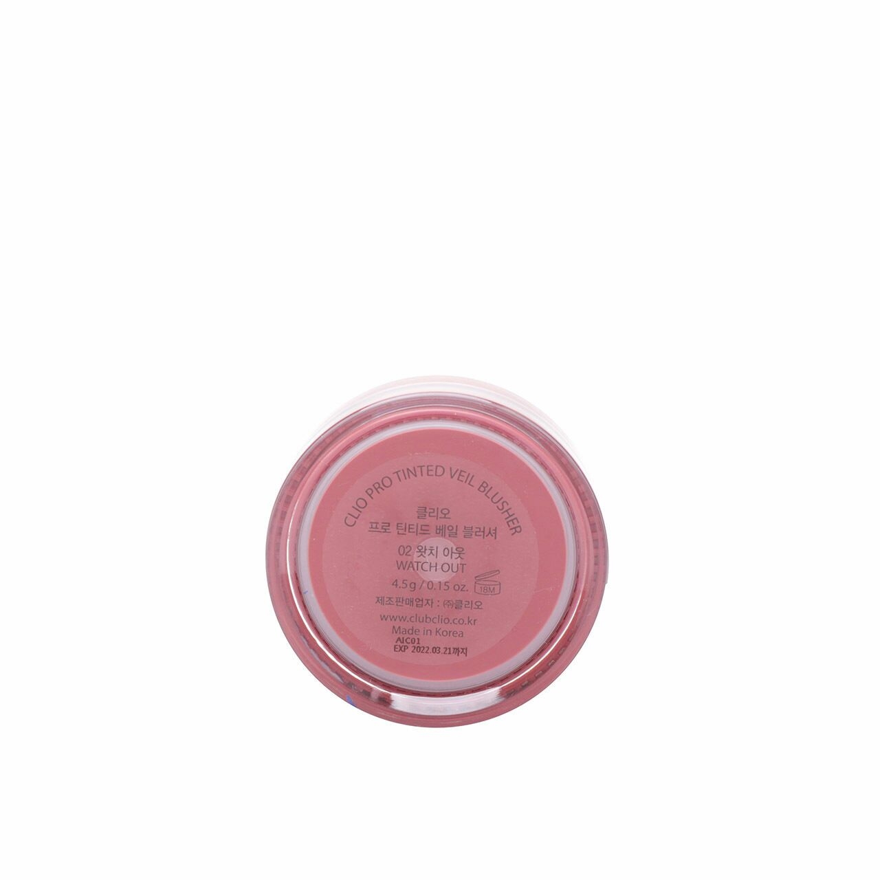 Clio Pro Tinted Veil Blusher 02 Watch Out Faces