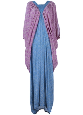 Multi Batik Long Dress