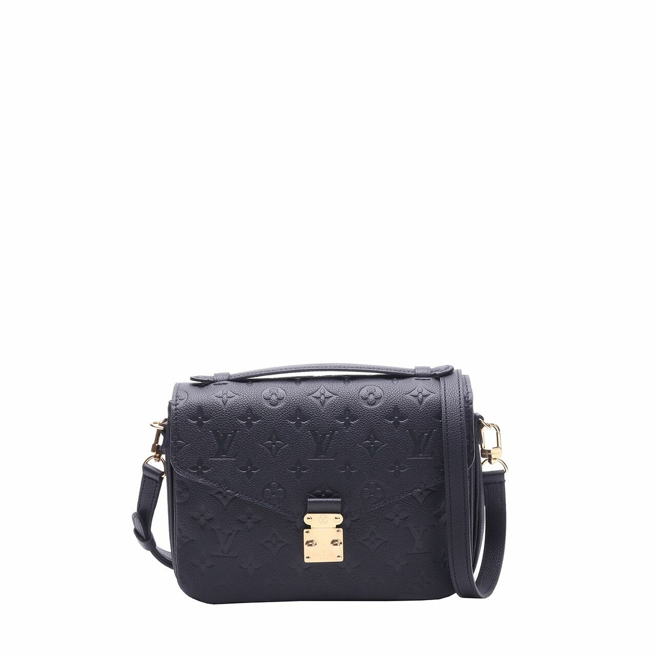 Louis Vuitton Pochette Métis Monogram Empreinte Leather  Satchel Bag