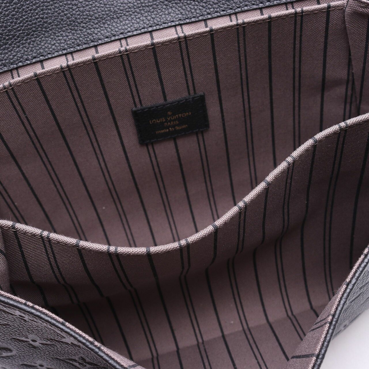 Louis Vuitton Pochette Métis Monogram Empreinte Leather  Satchel Bag