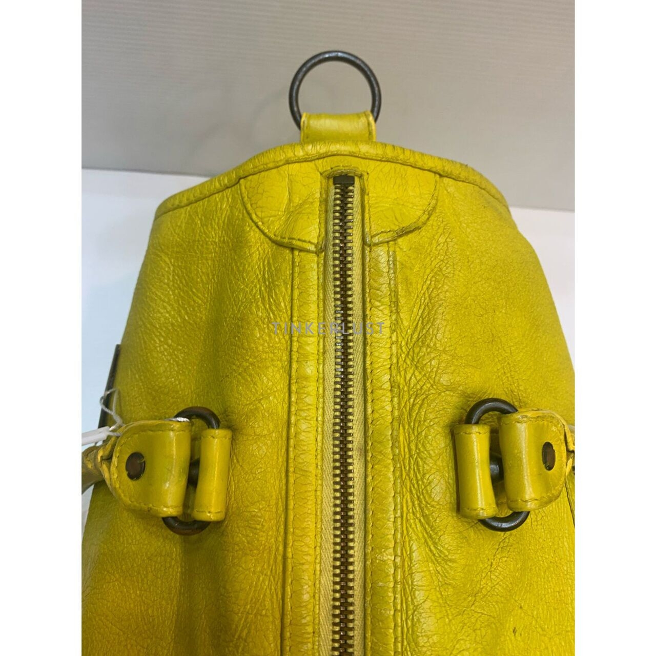 Balenciaga Twiggy Bag Reguler Leather Yellow Satchel