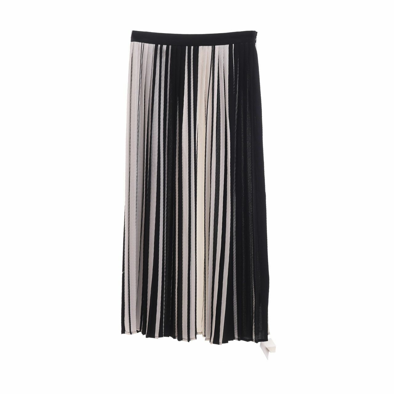 The Express Black & White Midi Skirt