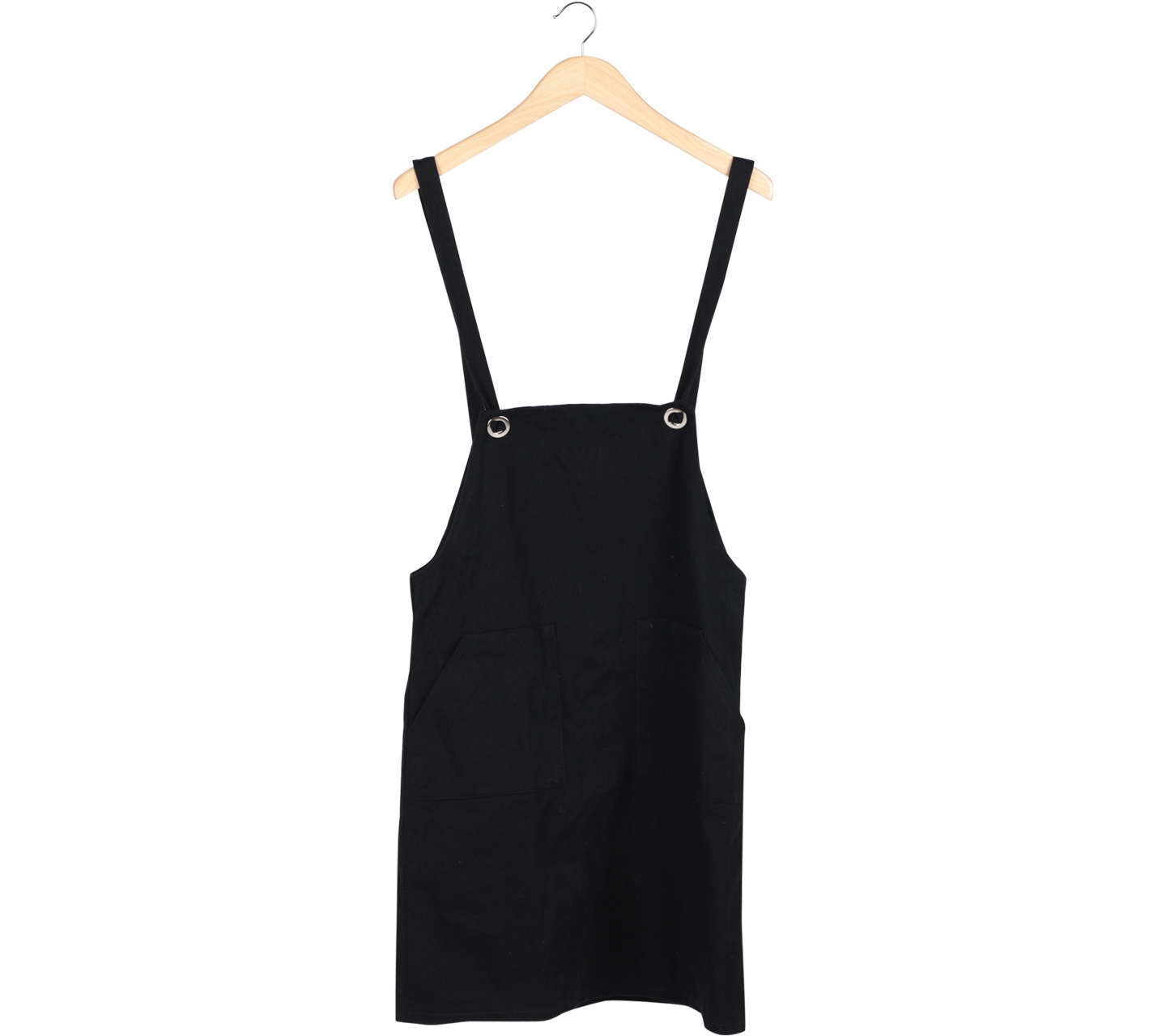 Schmiley Mo Black Mini Dress