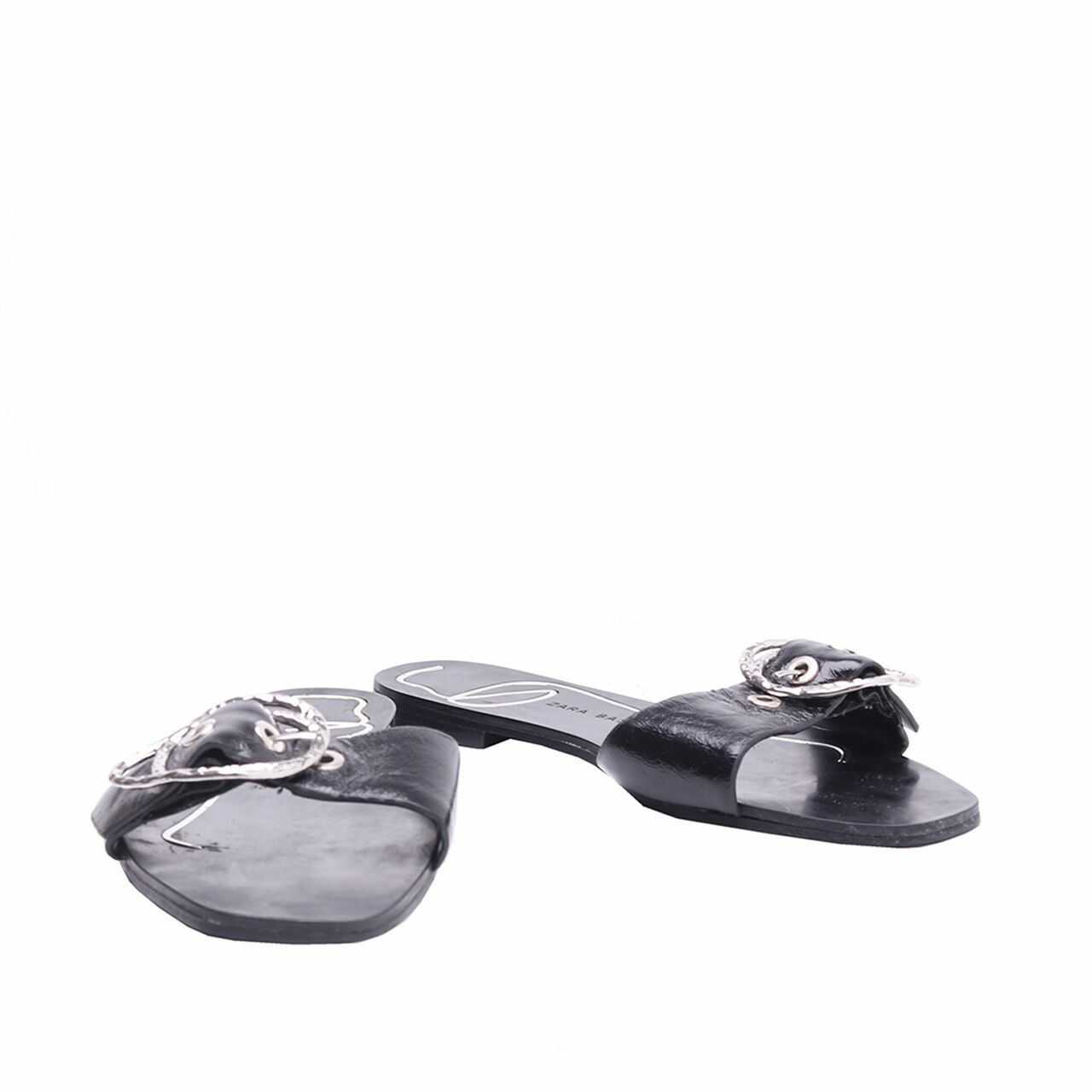 Zara Black Sandals